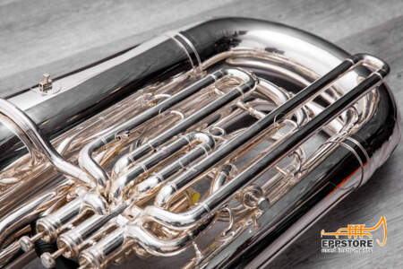 BESSON Bb Tuba - 992 - Silber
