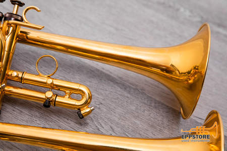 ADACI Trompete - Es/D, vergoldet