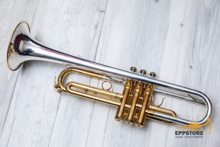 SCHILKE Trompete - B2 - Silber/Gold