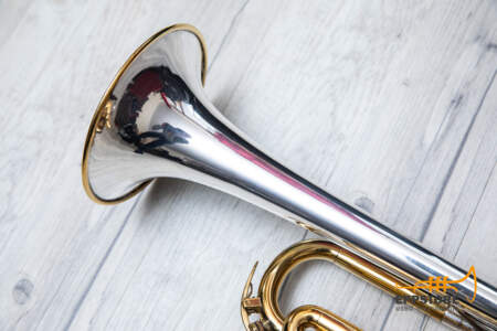 SCHILKE Trompete - B2 - Silber/Gold