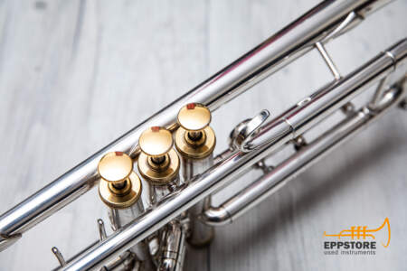 VANLAAR Trompete - Modell B1 Silber/Gold