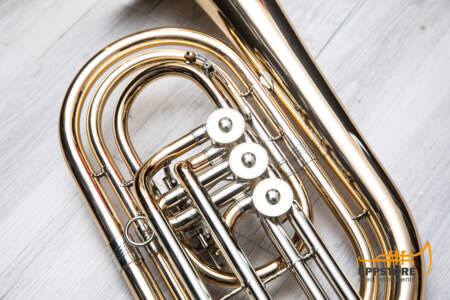 KRINNER Basstrompete - Goldmessing